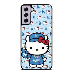 HELLO KITTY DODGERS COLLAGE Samsung Galaxy S21 FE Case Cover HELLO KITTY DODGERS COLLAGE Samsung Galaxy S21 FE Case Cover