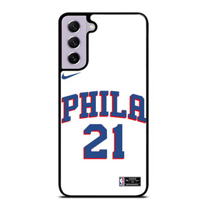 JOEL EMBIID PHILADELPHIA SIXERS KIT Samsung Galaxy S21 FE Case Cover