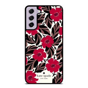 KATE SPADE FLOWER RED Samsung Galaxy S21 FE Case Cover KATE SPADE FLOWER RED Samsung Galaxy S21 FE Case Cover