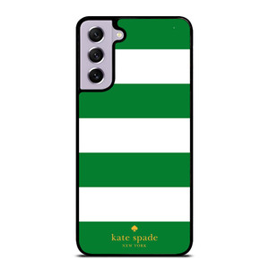 KATE SPADE GREEN STRIPE Samsung Galaxy S21 FE Case Cover