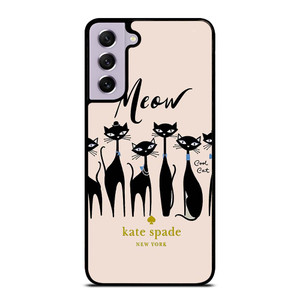 KATE SPADE MEOW CAT Samsung Galaxy S21 FE Case Cover KATE SPADE MEOW CAT Samsung Galaxy S21 FE Case Cover