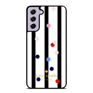 KATE SPADE STRIPE POLKADOTS Samsung Galaxy S21 FE Case Cover