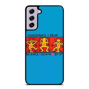 KEITH HARING SILENCE DEATH Samsung Galaxy S21 FE Case Cover