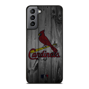 SAINT LOUIS CARDINALS BASEBALL MLB WOOD LOGO Samsung Galaxy S21 Plus Case Cover