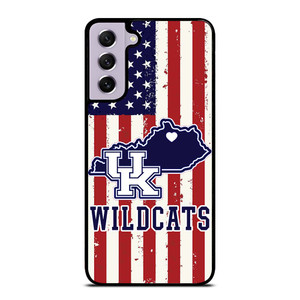KENTUCKY WILDCATS AMERICAN FLAG Samsung Galaxy S21 FE Case Cover KENTUCKY WILDCATS AMERICAN FLAG Samsung Galaxy S21 FE Case Cover