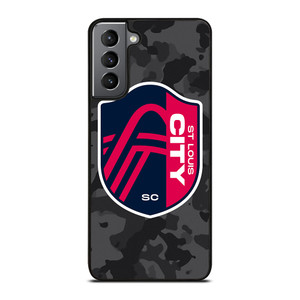 SAINT LOUIS CITY MLS BLACK CAMO Samsung Galaxy S21 Plus Case Cover