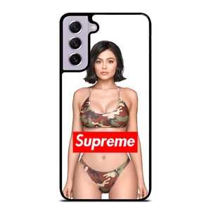 KYLIE JENNER SUPREME CAMO Samsung Galaxy S21 FE Case Cover