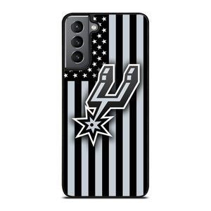 SAN ANTONIO SPURS NBA USA FLAG Samsung Galaxy S21 Plus Case Cover