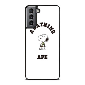 A BATHING APE BAPE SNOOPY Samsung Galaxy S21 Plus Case Cover