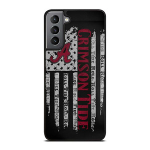 ALABAMA CRIMSON TIDE FLAG MLS Samsung Galaxy S21 Plus Case Cover ALABAMA CRIMSON TIDE FLAG MLS Samsung Galaxy S21 Plus Case Cover
