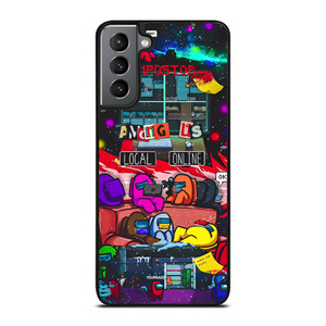 AMONG US LOCAL ONLINE Samsung Galaxy S21 Plus Case Cover AMONG US LOCAL ONLINE Samsung Galaxy S21 Plus Case Cover