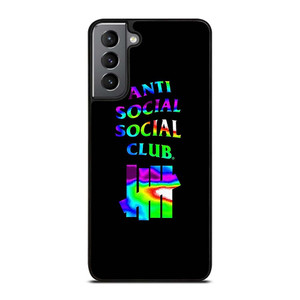 ANTI SOCIAL CLUB UNDEFEATED RAINBOW Samsung Galaxy S21 Plus Case Cover