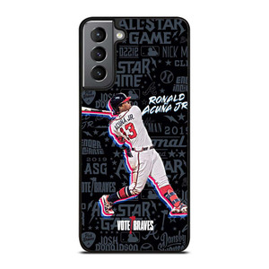 ATLANTA BRAVES ACUNA SHOOT WALL Samsung Galaxy S21 Plus Case Cover ATLANTA BRAVES ACUNA SHOOT WALL Samsung Galaxy S21 Plus Case Cover