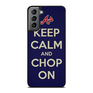 ATLANTA BRAVES CHOP ON BASEBALL Samsung Galaxy S21 Plus Case Cover ATLANTA BRAVES CHOP ON BASEBALL Samsung Galaxy S21 Plus Case Cover