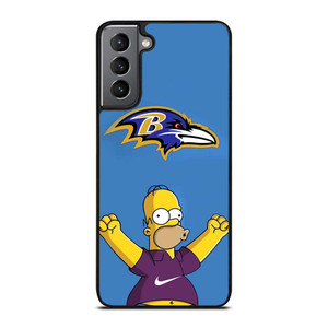 BALTIMORE RAVENS NIKE THE SIMPSONS Samsung Galaxy S21 Plus Case Cover BALTIMORE RAVENS NIKE THE SIMPSONS Samsung Galaxy S21 Plus Case Cover