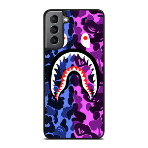 BAPE CAMO LOGO BLUE PURPLE Samsung Galaxy S21 Plus Case Cover BAPE CAMO LOGO BLUE PURPLE Samsung Galaxy S21 Plus Case Cover