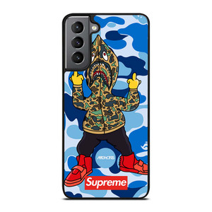 BATHING APE SUPREME SHARK CAMO Samsung Galaxy S21 Plus Case Cover BATHING APE SUPREME SHARK CAMO Samsung Galaxy S21 Plus Case Cover