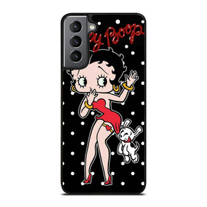 BETTY BOOP POLKA DOT CARTOON  Samsung Galaxy S21 Plus Case Cover BETTY BOOP POLKA DOT CARTOON  Samsung Galaxy S21 Plus Case Cover