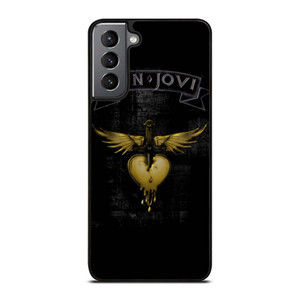BON JOVI BAND GOLD LOGO Samsung Galaxy S21 Plus Case Cover BON JOVI BAND GOLD LOGO Samsung Galaxy S21 Plus Case Cover