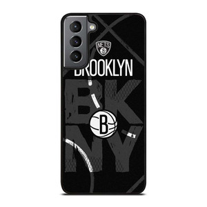 BROOKLYN NETS BASEBALL LOGO NBA Samsung Galaxy S21 Plus Case Cover BROOKLYN NETS BASEBALL LOGO NBA Samsung Galaxy S21 Plus Case Cover