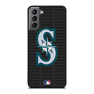 SEATTLE MARINERS BASEBALL BLACK Samsung Galaxy S21 Plus Case Cover