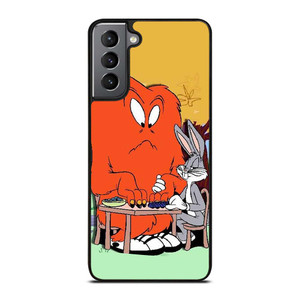 BUGS BUNNY AND GOSSAMER RED LOONEY TUNES Samsung Galaxy S21 Plus Case Cover BUGS BUNNY AND GOSSAMER RED LOONEY TUNES Samsung Galaxy S21 Plus Case Cover
