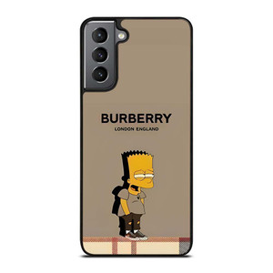 BURBERRY LONDON THE SIMPSONS Samsung Galaxy S21 Plus Case Cover