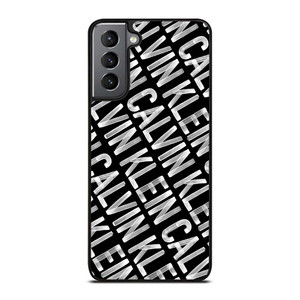 CALVIN KLEIN LOGO PATTERN Samsung Galaxy S21 Plus Case Cover