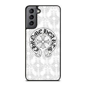 CHROME HEARTS WHITE Samsung Galaxy S21 Plus Case Cover