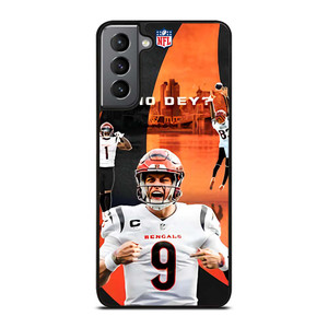 CINCINNATI BENGALS NFL JOE BURROW Samsung Galaxy S21 Plus Case Cover