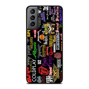 CLASSIC ROCK BAND COLLAGE Samsung Galaxy S21 Plus Case Cover CLASSIC ROCK BAND COLLAGE Samsung Galaxy S21 Plus Case Cover