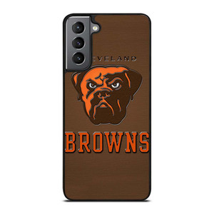 CLEVELAND BROWNS DOG NFL MASCOT Samsung Galaxy S21 Plus Case Cover