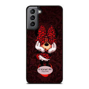 COACH MINNIE MOUSE NEW YORK Samsung Galaxy S21 Plus Case Cover