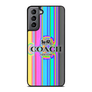 COACH NEW YORK ART Samsung Galaxy S21 Plus Case Cover