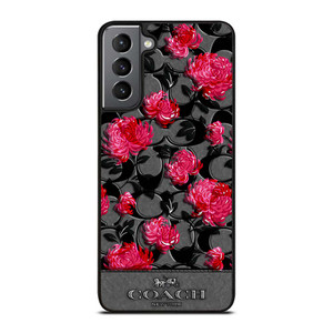 COACH NEW YORK FLOWER 3 Samsung Galaxy S21 Plus Case Cover COACH NEW YORK FLOWER 3 Samsung Galaxy S21 Plus Case Cover