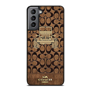 COACH NEW YORK JEEP 2 Samsung Galaxy S21 Plus Case Cover COACH NEW YORK JEEP 2 Samsung Galaxy S21 Plus Case Cover