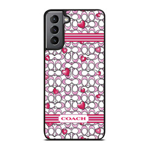 COACH NEW YORK LOVE Samsung Galaxy S21 Plus Case Cover