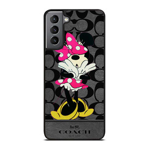 COACH NEW YORK MINNIE MOUSE Samsung Galaxy S21 Plus Case Cover COACH NEW YORK MINNIE MOUSE Samsung Galaxy S21 Plus Case Cover