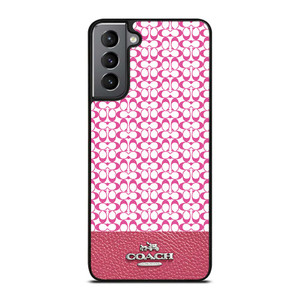 COACH NEW YORK PINK Samsung Galaxy S21 Plus Case Cover COACH NEW YORK PINK Samsung Galaxy S21 Plus Case Cover