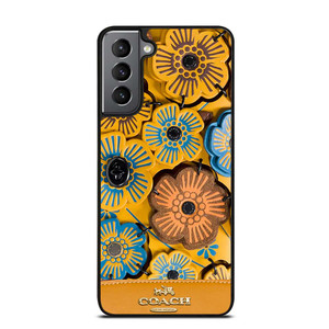 COACH NEW YORK ROSE TEA Samsung Galaxy S21 Plus Case Cover COACH NEW YORK ROSE TEA Samsung Galaxy S21 Plus Case Cover
