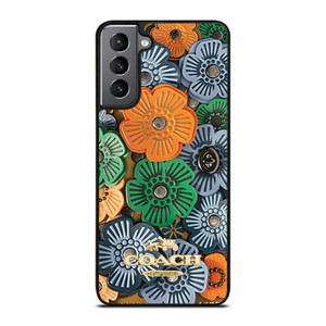 COACH NEW YORK TEA ROSE Samsung Galaxy S21 Plus Case Cover COACH NEW YORK TEA ROSE Samsung Galaxy S21 Plus Case Cover