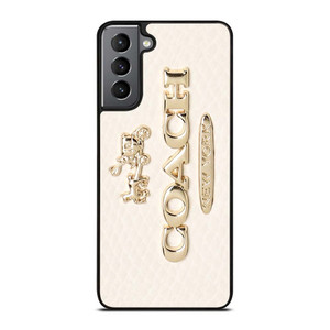 COACH PINK PATTERN MATE Samsung Galaxy S21 Plus Case Cover COACH PINK PATTERN MATE Samsung Galaxy S21 Plus Case Cover