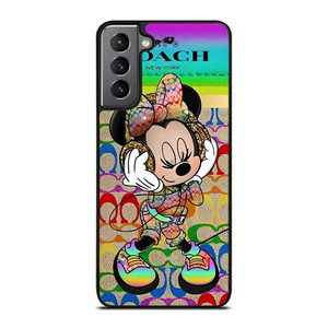 COACH RAINBOW MICKEY Samsung Galaxy S21 Plus Case Cover