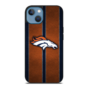 DENVER BRONCOS NFL METAL STRIPE iPhone 13 Case Cover