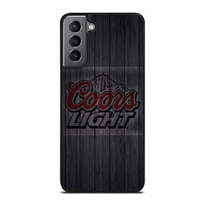 COORS LIGHT WOODEN LOGO Samsung Galaxy S21 Plus Case Cover