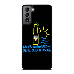 CORONA LIGHT BEER MILES AWAY Samsung Galaxy S21 Plus Case Cover