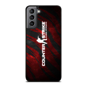 COUNTER STRIKE CSGO LOGO RED Samsung Galaxy S21 Plus Case Cover COUNTER STRIKE CSGO LOGO RED Samsung Galaxy S21 Plus Case Cover