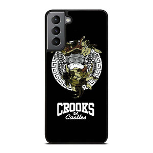 CROOKS AND CASTLES BANDANA SYMBOL Samsung Galaxy S21 Plus Case Cover