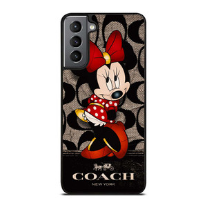 CUTE COACH MINNIE MOUSE Samsung Galaxy S21 Plus Case Cover CUTE COACH MINNIE MOUSE Samsung Galaxy S21 Plus Case Cover