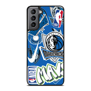DALLAS MAVERICKS NBA STICKER BOMB Samsung Galaxy S21 Plus Case Cover DALLAS MAVERICKS NBA STICKER BOMB Samsung Galaxy S21 Plus Case Cover
